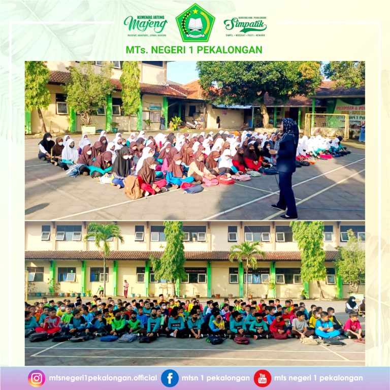 Pembekalan Matsama Peserta Didik Baru MTS N 1 Pekalongan