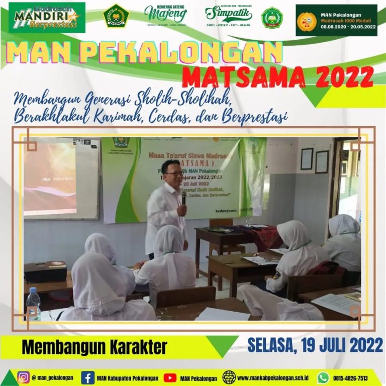 Membangun Karakter Menjadi Budaya Madrasah