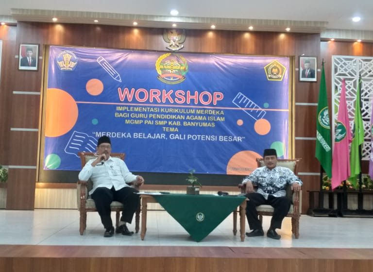 Melalui Workshop IKM , Jadikan Guru PAI  Dapat Gali Potensi Besarnya.