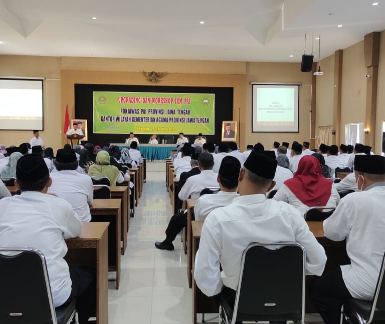 Upgarading Dan Workshop IKM serta Lounching Buku Panduan Penyusunan Dokumen Kerja Pengawas PAI