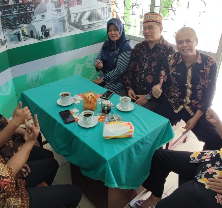 Pensiun Bukan Alasan Untuk Berhenti Perhatian, Cahyo Sukmana Berkunjung ke Kankemenag