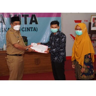 Bupati Magelang Launching Duta Kita, Usai Nikah Langsung Dapat Identitas Kependudukan Baru