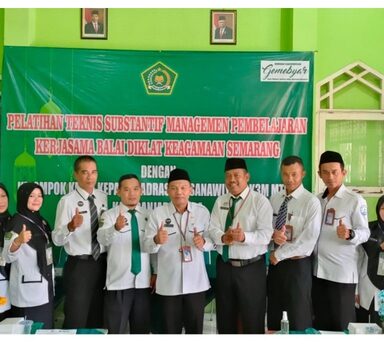 15 Guru MTs Negeri 1 Banjarnegara Ikuti Pelatihan Teknis Substantif Manajemen Pembelajaran