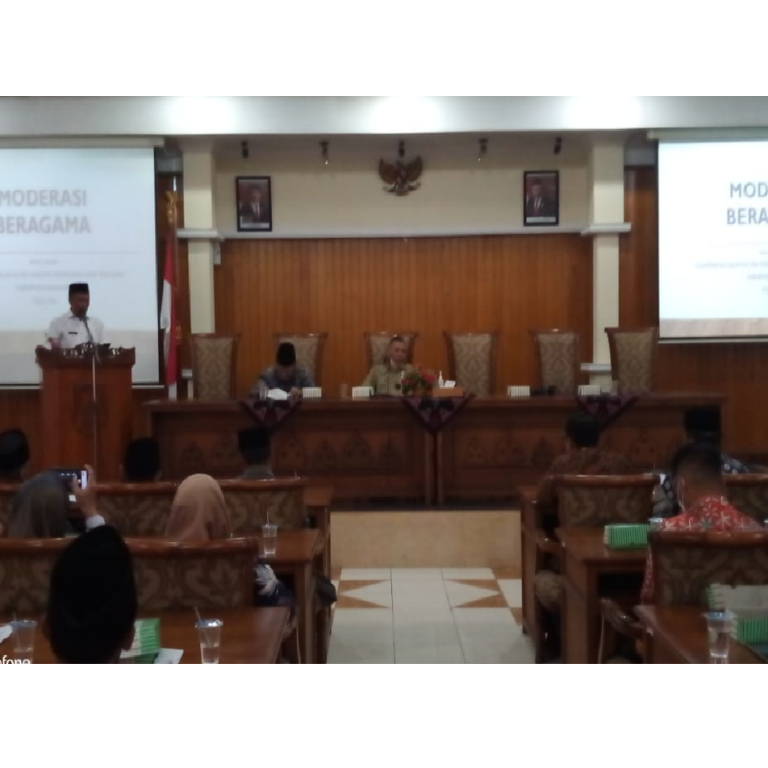 Sosialisasi Moderasi Umat Beragama Cegah Radikalisme