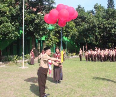 Latih Kemandirian Siswa, MTsN 1 Rembang Gelar Perjusa
