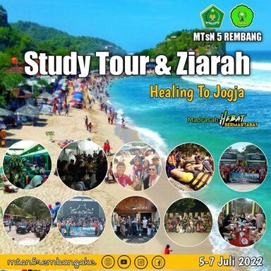 MTsN 5 Rembang Adakan Study Tour di Yogyakarta