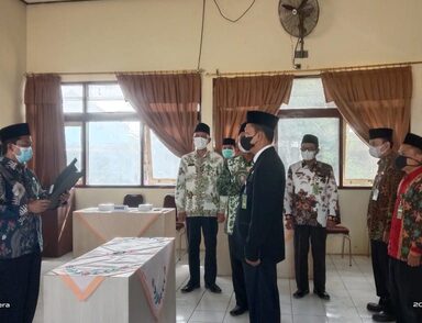 Kakankemenag Lantik Pejabat Pengawas Madrasah