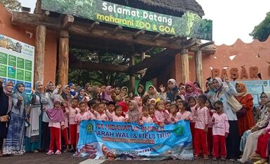 Edukasi Cintai Waliyullah, RA Hidayatus Shibyan Gelar Ziarah Wali