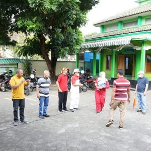 Lomba membawa kelereng dengan sendok yang digelar oleh Kantor Kementerian Agama Kabupaten Boyolali pada jumat (12/08)