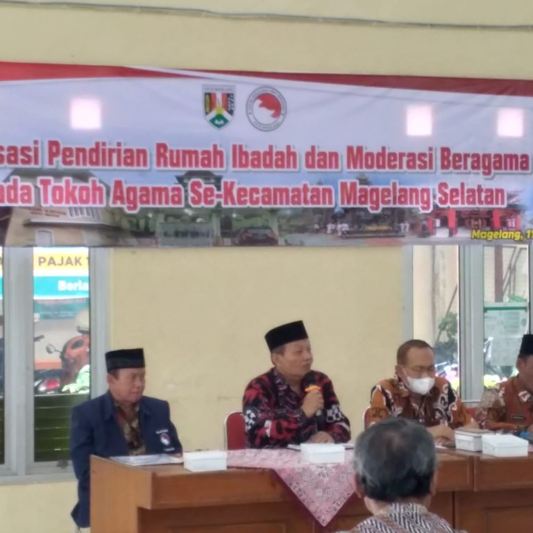 Berkolaborasi Dengan FKUB, Kemenag Kota Magelang Berikan Pemahaman Tata Cara Pendirian Rumah Ibadah  