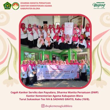 DWP Kemang Blora Antusias Ikuti Tes IVA dan Sadanis