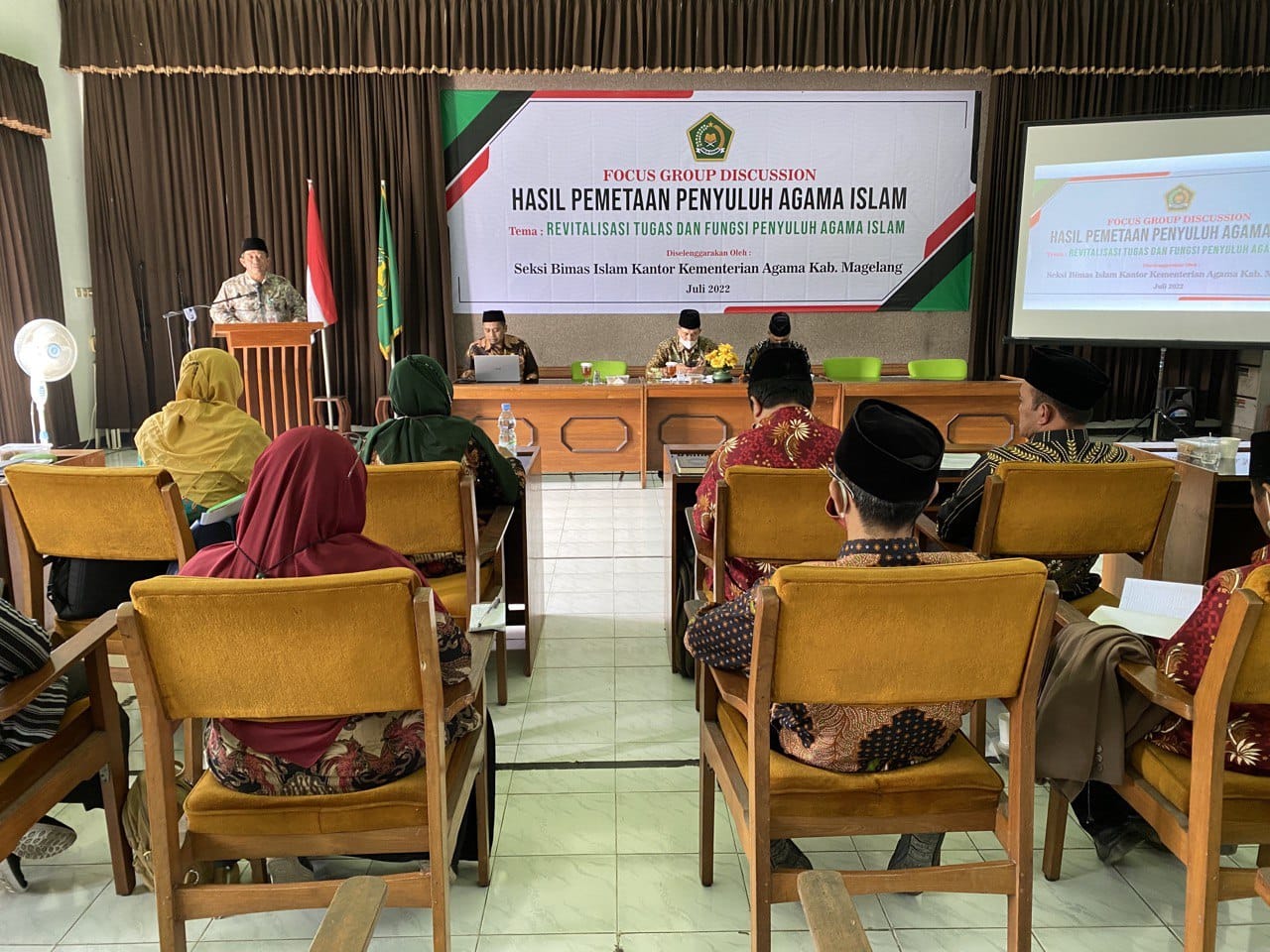 Petakan Permasalahan Masyarakat, Bimas Islam Kabupaten Magelang Adakan FGD Revitalisasi Tusi Penyuluh