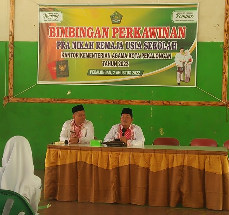 113 Siswa SMK Syafi’I Akrom Kota Pekalongan Ikuti  Bimbingan Pra Nikah