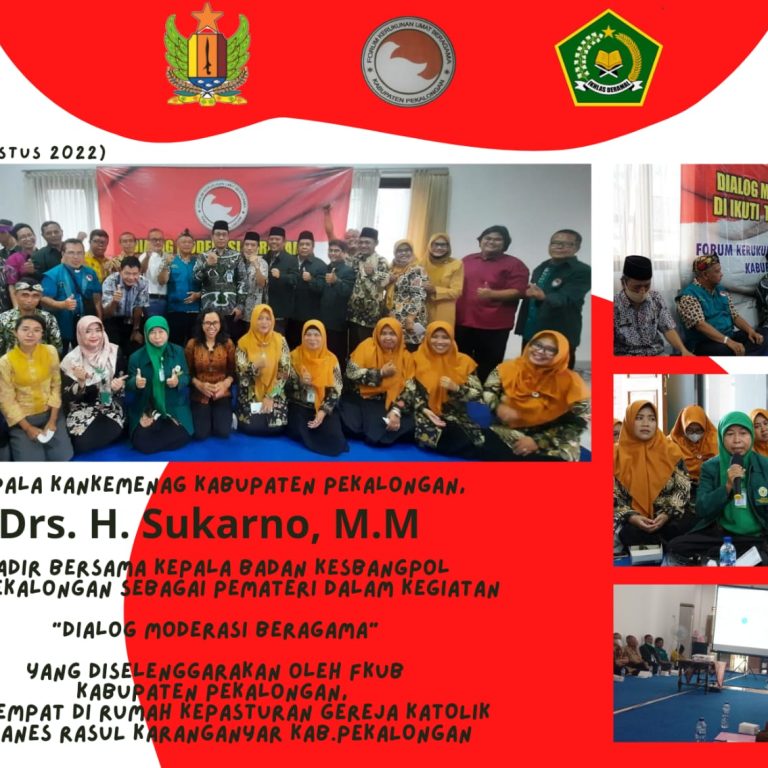 Dialog Moderasi Beragama Tingkat Kabupaten Pekalongan