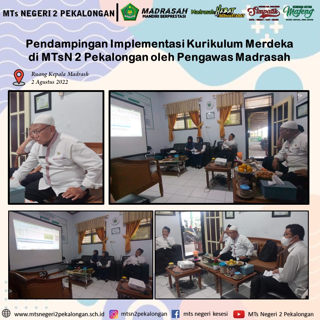 Pendampingan Implementasi Kurikulum Merdeka Di MTsN 2 Pekalongan ...