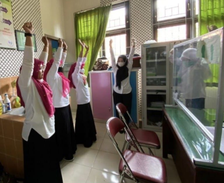 Dalam Rangka HUT RI ke-77, DWP Kemenag Kabupaten Magelang Dukung Tes IVA dan Sadanis
