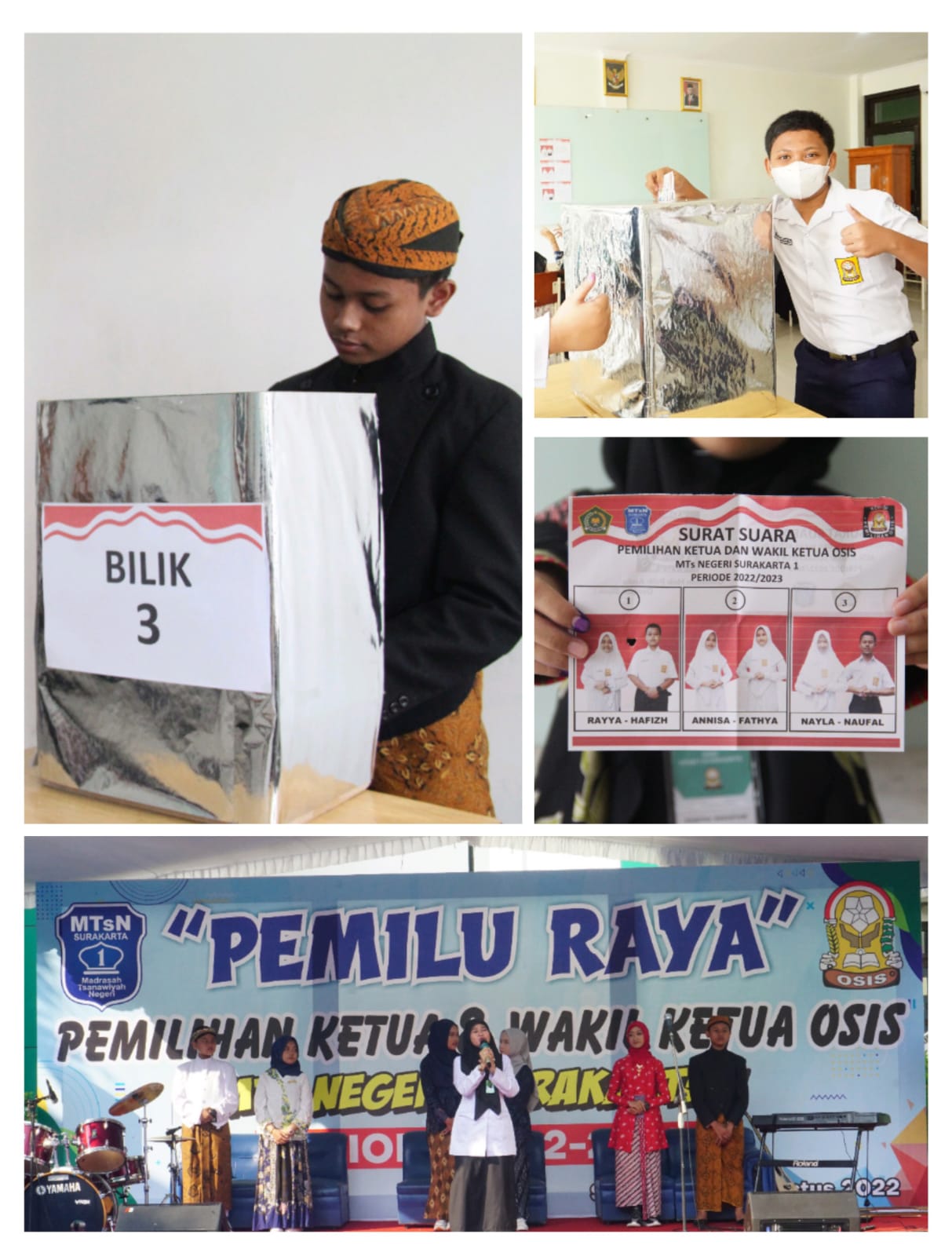 Pemilu Raya MTsN Surakarta 1