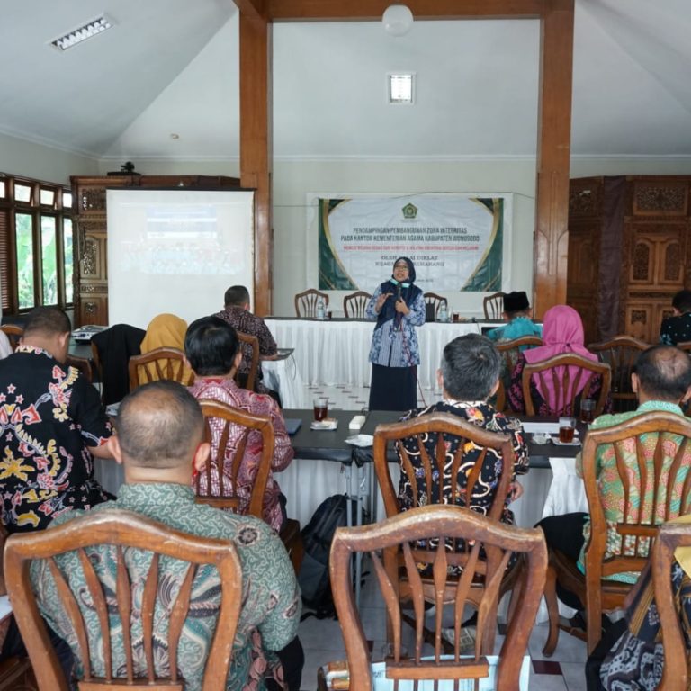 Pendampingan Pembangunan Zona Integritas Kankemenag Wonosobo