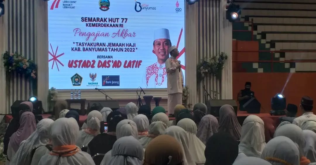 Pengajian Akbar Semarak HUT RI ke 77.
