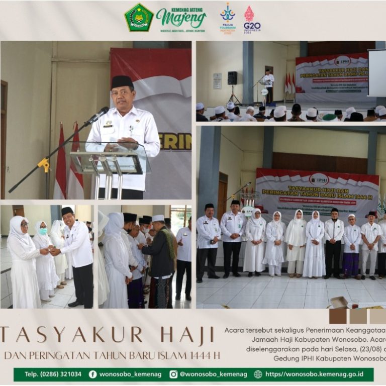 Silaturahmi dan Tasyakuran Pasca Haji Kabupaten