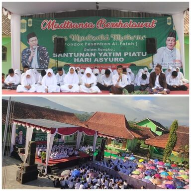 Rayakan Hari Asyura, MTs Negeri 1 Banjarnegara Gelar Kegiatan Madtsansa Bersholawat