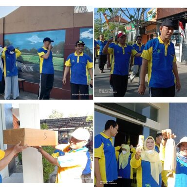 Meriahkan HUT RI, Kemenag Gelar Jalan Sehat