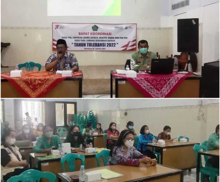 Kasubag TU Ajak Guru dan Tokoh Agama Jadi Agen Toleransi