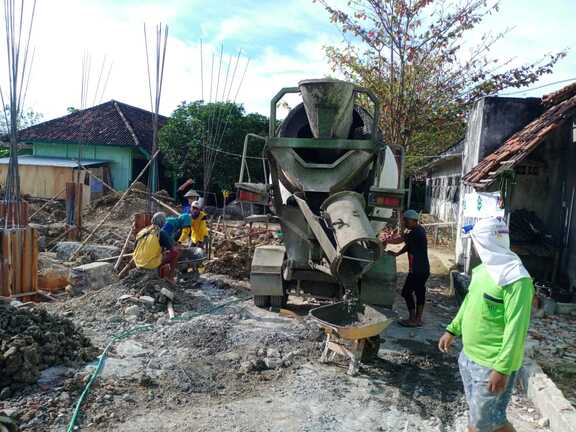 Progres Lampaui 3 %, Kamad MIN 1 Rembang Apresiasi Kinerja Tim Pembangunan SBSN