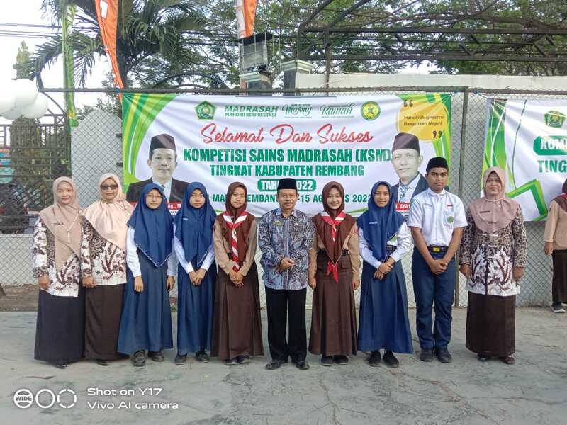 Pembukaan KSM, Siswa MTsN 1 Rembang Siap Sukseskan Lomba