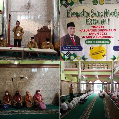 MIN 2 Sukoharjo jadi Tuan Rumah Gelaran KSM MI se-Kabupaten Sukoharjo