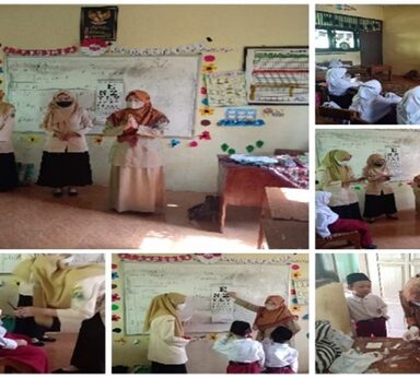 Siswa MI Islamiyah 01 Mengikuti Serangkaian Screening Kesehatan