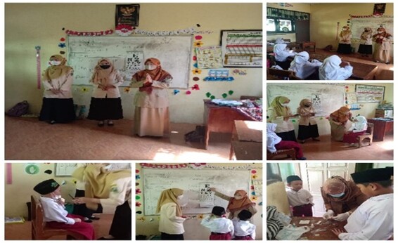Siswa MI Islamiyah 01 Mengikuti Serangkaian Screening Kesehatan