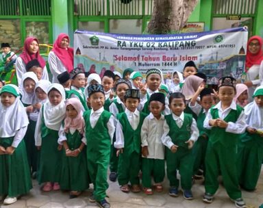 Sambut Muharram, RA YKU 2 Adakan Santunan Yatim Piatu