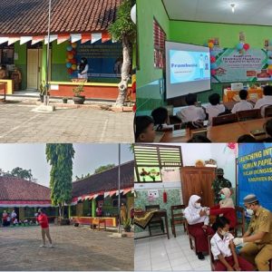 Launching Introduksi Vaksinasi Human Papilloma Virus (HVP) Dan Kampanye Eradikasi Frambusia Kabupaten Boyolali yang dilaksanakan di MIN 11 Boyolali