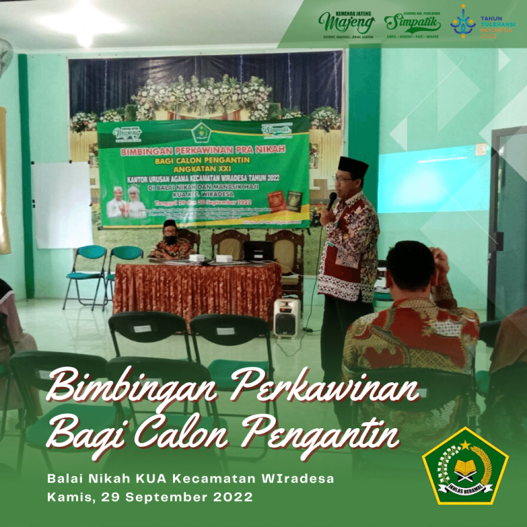 Pentingnya Bimbingan Perkawinan bagi Calon Pengantin