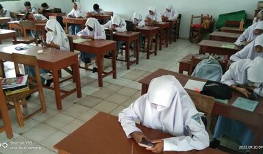 MAN 1 Rembang Gelar PKM Semester I secara Daring
