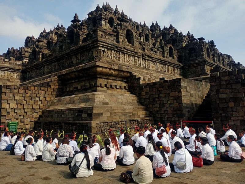 Indonesia Bertutur dan Persiapan G20 Borobudur Berlangsung, Pradaksina Berjalan Lancar