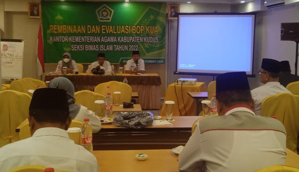 Kemenag Kudus Gelar Pembinaan Dan Evaluasi Bop Kua Kantor Wilayah Kementerian Agama Provinsi 5868