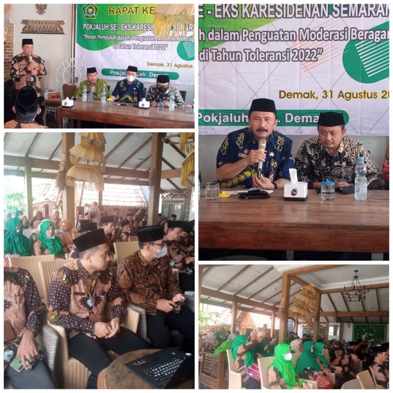 Kabid Penais Zawa Berikan Penguatan Moderasi Beragama Kepada Fungsional Penyuluh Agama se-Eks Karesidenan Semarang