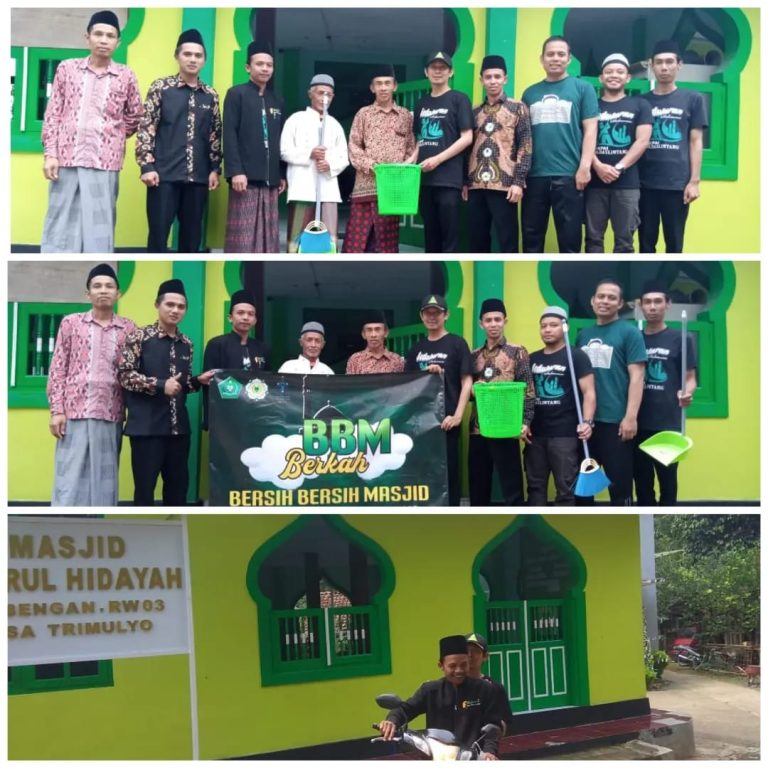 Bersih Masjid, Upaya Kepedulian Penyuluh Agama Kepada Umat