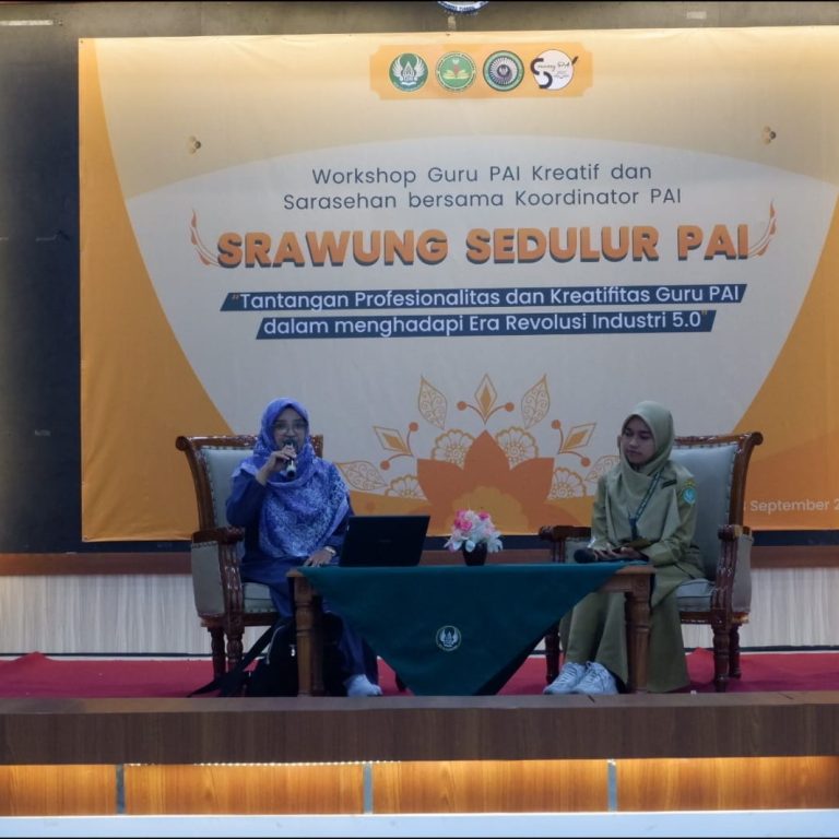 Melalui Workshop ,  Jadikan Guru PAI Yang Profesional