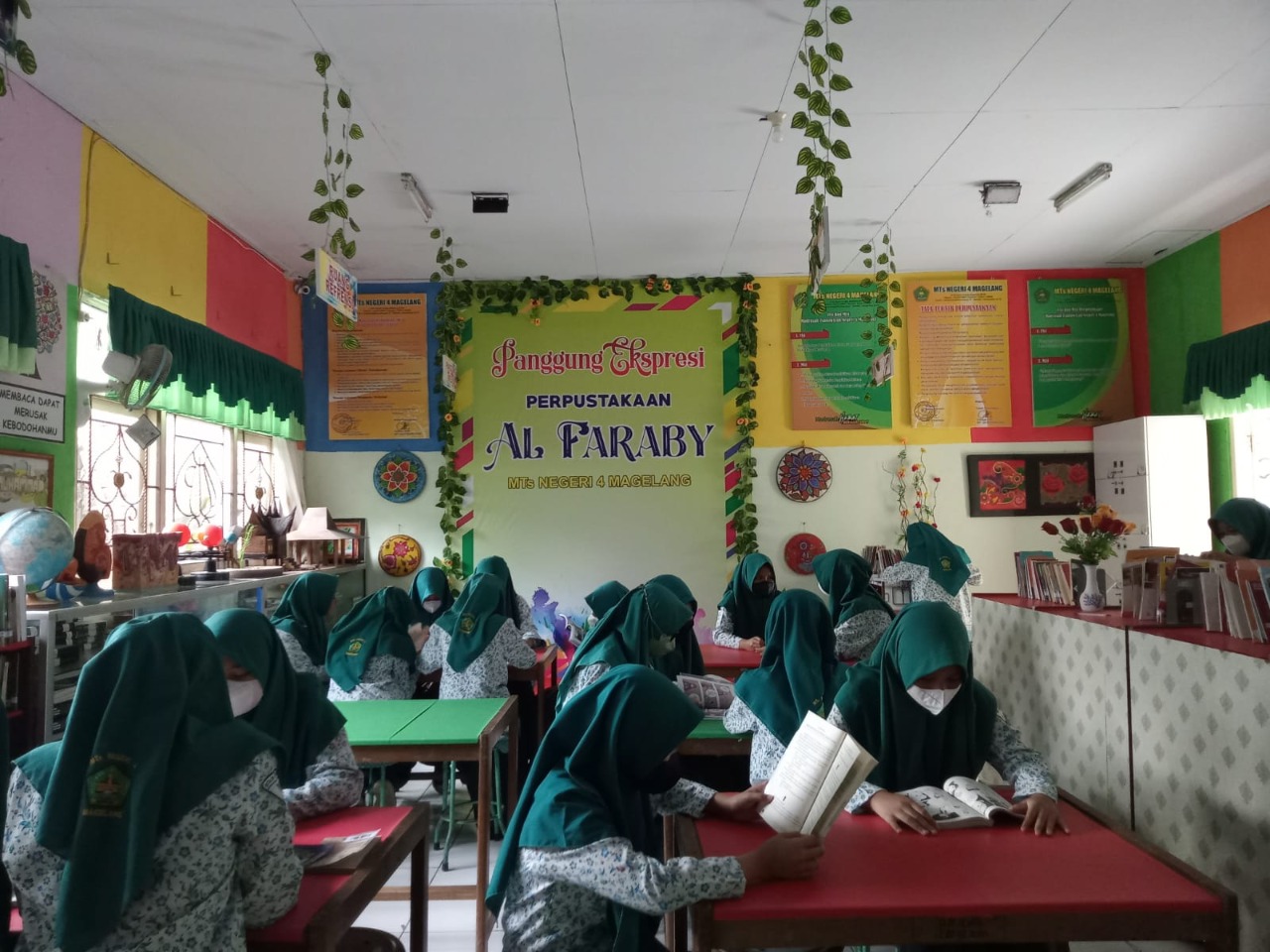 Optimalisasi Perpustakaan Al Faraby, MTs Negeri 4 Magelang Sebagai Sumber Belajar Peserta Didik