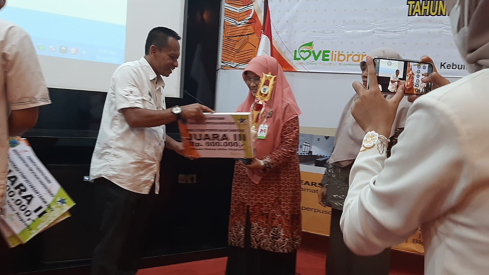 Perpustakaan MIN 1 Kebumen Rebut Juara 3, Lomba Video Profile Perpustakaan Inovatif Disarpus Kebumen