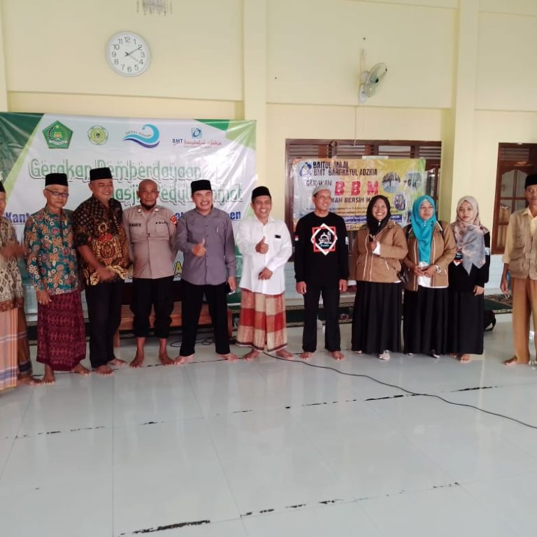 Berikan Pembinaan Pengelolaan Harta Masjid, Ini Penegasan Kasi Bimas.