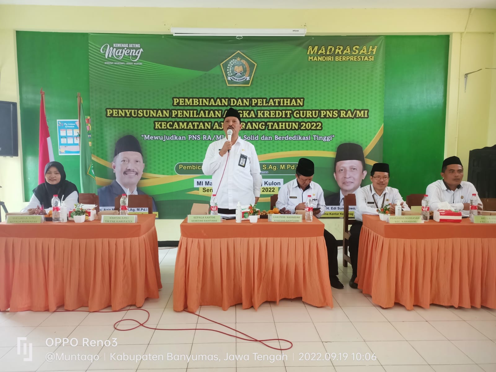 48 Guru MI Dan RA Se Kec.Ajibarang Banyumas Ikuti Pelatihan PAK