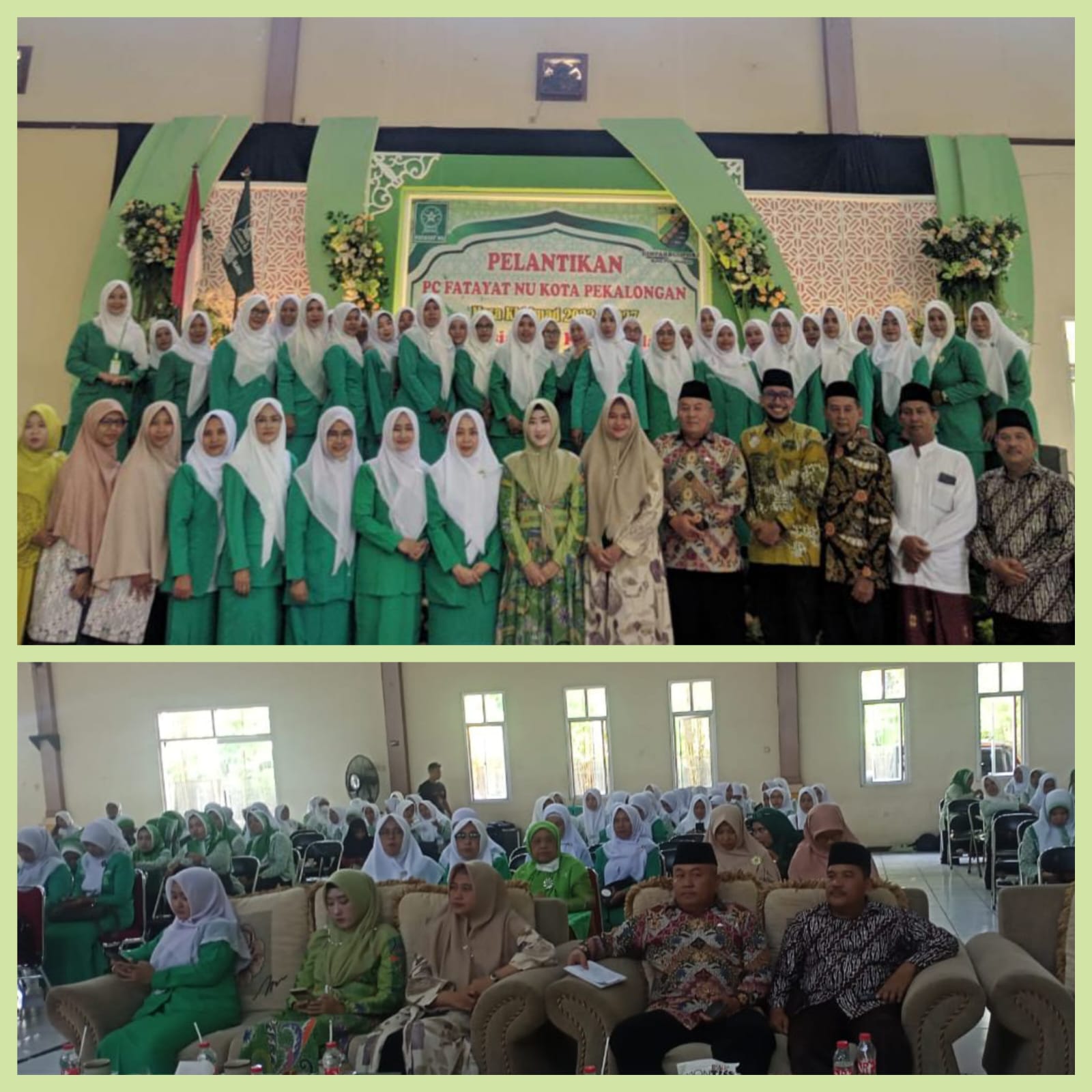 Pelantikan Pengurus Baru, Fatayat NU Kota Pekalongan.