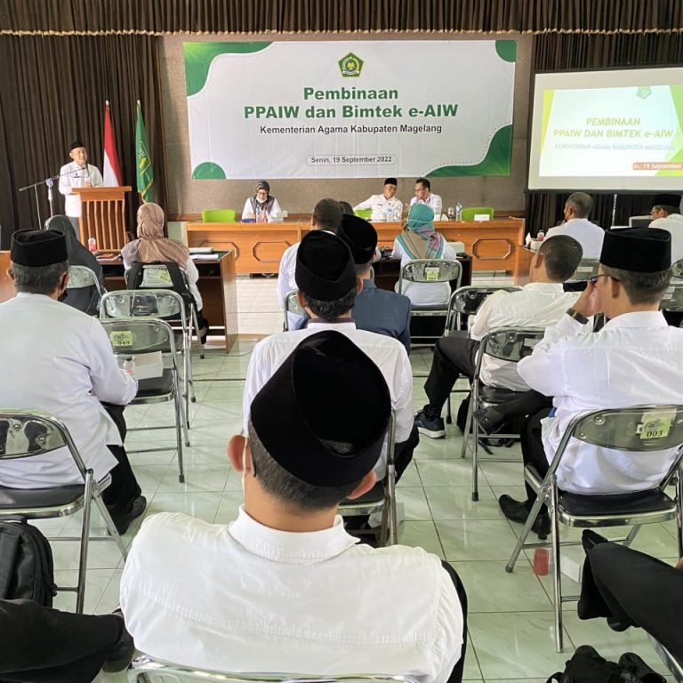 Penyelenggara Zakat Wakaf Gelar Pembinaan PPAIW dan Bimtek e-AIW
