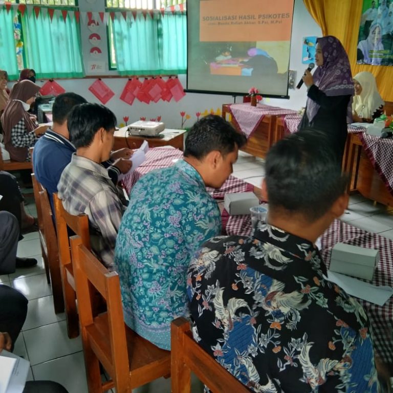 Sosialisasi Hasil Psikotes MIN 1 Kebumen