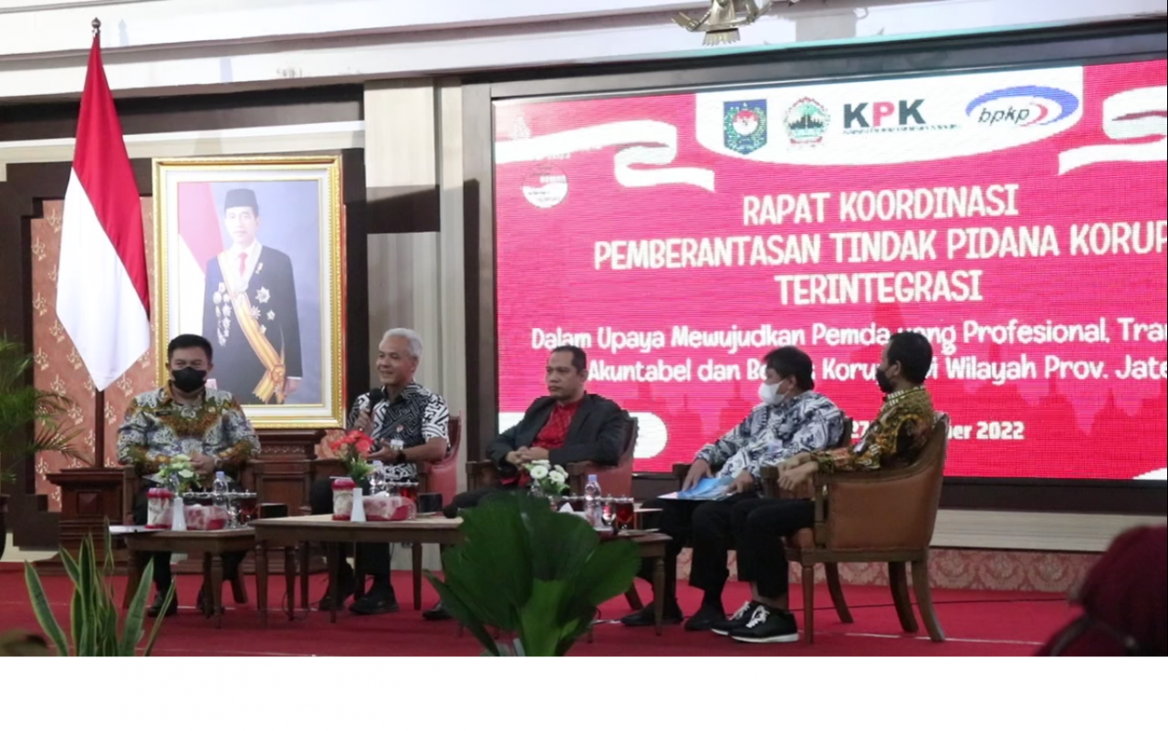 Rakor Pemberantasan Tindak Pidana Korupsi Terintegrasi