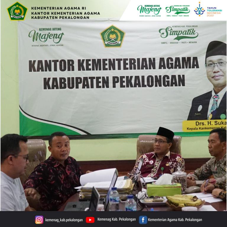 Pastikan Pembayaran TPG Tepat Sasaran, Itjen Kemenag Lakukan Pemantauan di Kab. Pekalongan